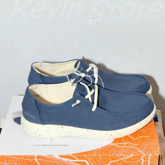 Jsport Womens  Casual‎ Slip On Shoes Navy - Picture 1 of 7